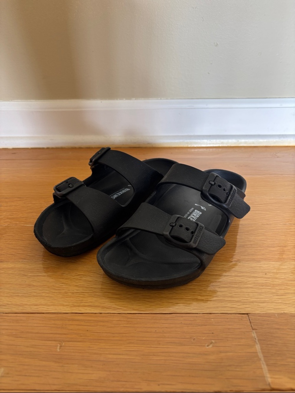 Birkenstock Kids Arizona EVA Sandals - Black - Size EU 32 (US 1-1.5)